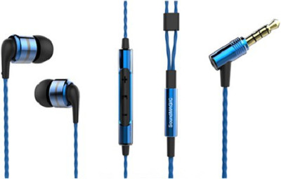 

SoundMagic E80C Headphone(Black Blue, In the Ear)