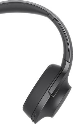 Sony h.ear on Wireless NC MDR-100ABN Headphone bluetooth Headphones (Charcoal Black, Over the Ear) 