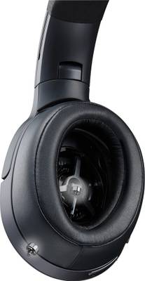 Sony h.ear on Wireless NC MDR-100ABN Headphone bluetooth Headphones (Charcoal Black, Over the Ear) 