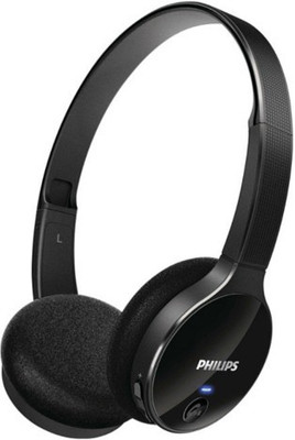 

Philips SHB4000/00 Bluetooth Headphone(Black, On the Ear)