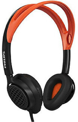 

Philips SHQ5200 Headphone(Orange, Over the Ear)