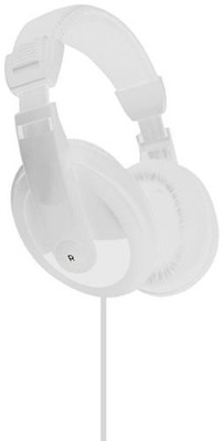 

Vibe Dj Style Over-Ear Stereo Headphones Headphone(White)