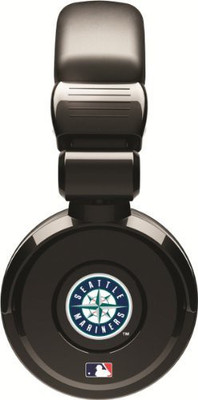 

Ihip Official Mlb - Seattle Mariners - Noise Isolation Pro Dj Quality Headphone With Detachable Cord And Built-In Microphone With Headphone(Black)