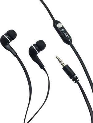 

ZAZZ ZEP3016-KLR Headphone(Black, In the Ear)