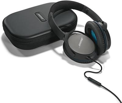 Bose QuietComfort 25 for Apple Devices Wired Headphones (Black, Over the Ear) 