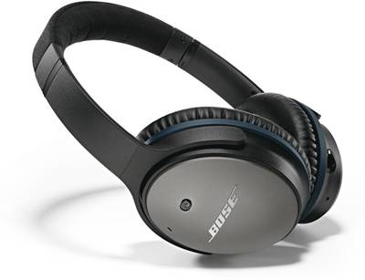 Bose QuietComfort 25 for Apple Devices Wired Headphones (Black, Over the Ear) 