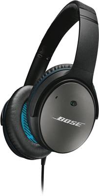 Bose QuietComfort 25 for Apple Devices Wired Headphones (Black, Over the Ear) 