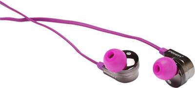 Pisen G 105 Wired Headphones (Purple, In the Ear) 