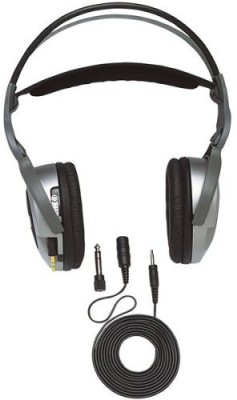 

Jensen Retractable Open-Earpad Headphones Headphone(Black)