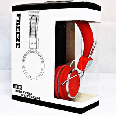

I-Kool Freeze Limited Edition Freeze Series Foldable Headphone With Swivel Function () Headphone(Red)