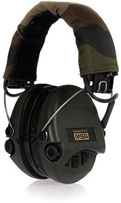 

Msa Sordin Supreme Pro X - Premium Edition - Electronic Earmuff With Camo-Band, Cups And Gel Seals Fitted Headphone(Multicolor)