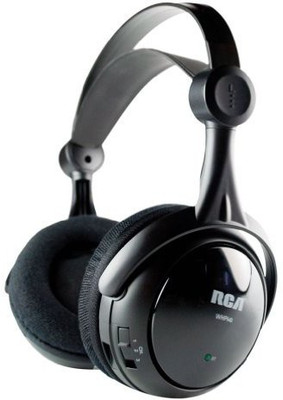 

Rca Whp141B 900Mhz Wireless Stereo Headphones Headphone(Black)
