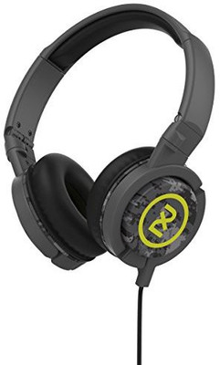 

2Xl Phase Dj Headphone With Articulating Ear-Cups X6Ftgz-847 (Dark Gray//Hot Lime) Headphone(Black)
