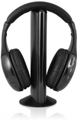 

Ematic Eh156 Wireless Headphones And Transmitter Headphone(Black)