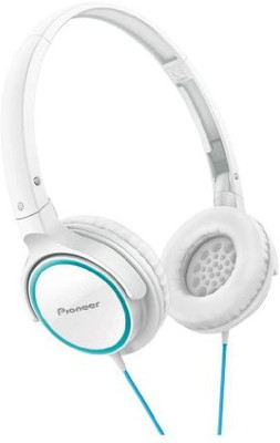 

Pioneer Fully Enclosed Dynamic Headphones Se-Mj512-Gw (Turquoise & ) Headphone(White)