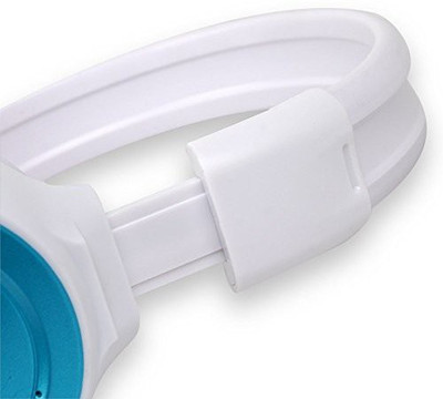 

Venturemax Stylish And Stereo Wireless Bluetooth Over-Ear Gaming Headphone Headset Earphone With Tf Card / Usb Slot / Fm Radio Headphone(Blue)