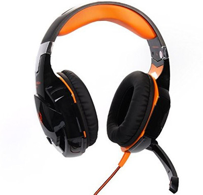 

Xcsource Usb Stereo Pc Laptop Gaming Headset Headphone Headband With Mic Black+Th093 Headphone(Orange)
