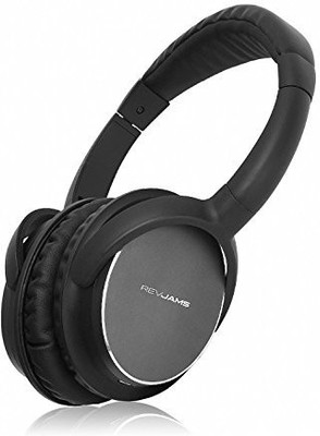 

Revjams Studio Vibe Bluetooth Wireless Headphones With High Fidelity Sound - Over The Ear Design - Noise Isolating - 20 Headphone(Black)