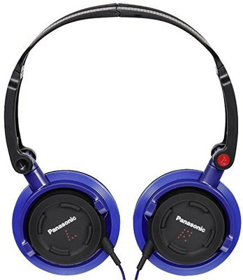 

Panasonic Rpdjs150Ea Street Headphones - Blue Headphone(Black)