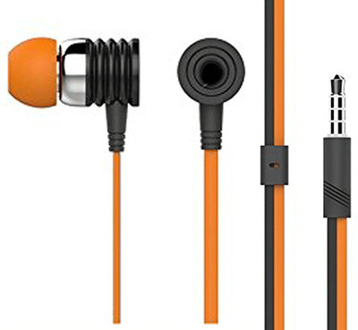 Power BL-S50 Orange Headphone(Orange, In the Ear)