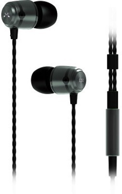 

SoundMagic E50 Gun Black Headphone(Black, In the Ear)