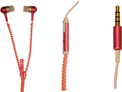 

Amaze US ZipperD-04-Pink Headphone(Pink, In the Ear)