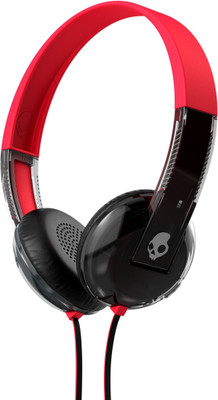 

Skullcandy Uproar S5URHT-495 Headphone(Red, Black, On the Ear), Black;red