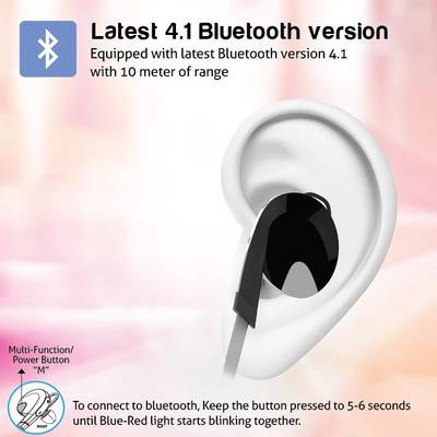 Envent LiveTune Stereo Dynamic Headphone Wireless bluetooth Headp...