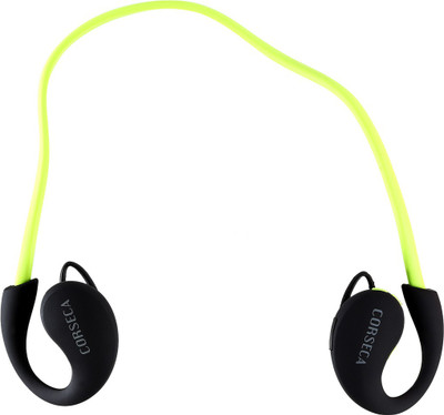 

Corseca Sports Headphone(Green, In the Ear)