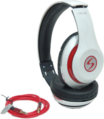 

Signature VM-42 3D Sound Headphone(White, On the Ear)