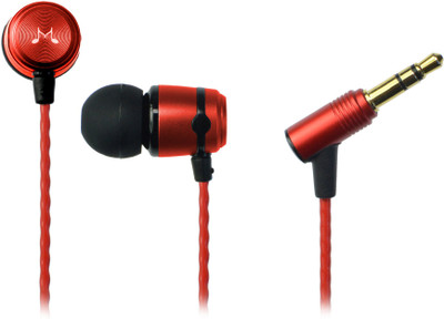

SoundMagic E50 Red Headphone(Red, In the Ear)