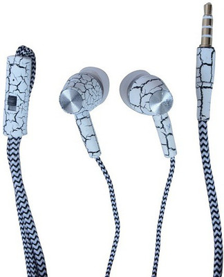 

CRAWL GOOD BASE SOUND HIGH QULALITY WITH NOISE REDUCTION FEATURE Headphone(White, In the Ear)