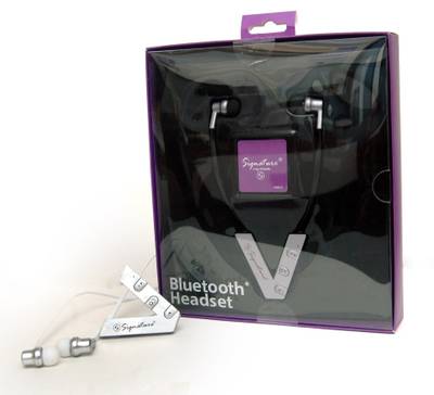 Signature VMB5 Stereo Dynamic Headphone Wireless bluetooth Headphones (Grey, In the Ear) 