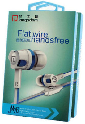 

Langsdom JM26 Headphone(Blue, In the Ear)