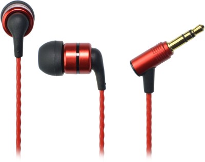 

SoundMagic E80 Red Headphone(Red, In the Ear)