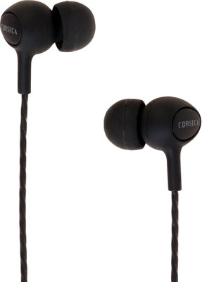 

Corseca Sporty Headphone(Black, In the Ear)