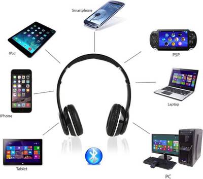 fiado s460 high bass stereo dynamic headphone bluetooth Headphone...