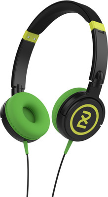 

Skullcandy 2xl X5SHHZ-683 Shakedown Headphone(Black Green, On the Ear)