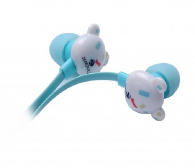 

Zebronics Funky Bear Headphone(Light Blue, In the Ear)