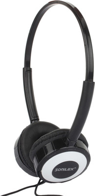 

Sonilex SLG-1011 HP Headphone(Light Blue, Black, Ceramic White, Purple, On the Ear), Black;ceramic white;light blue;purple