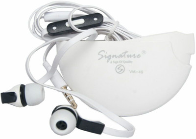

Signature VM-49 Sporty Headphone(White, In the Ear)