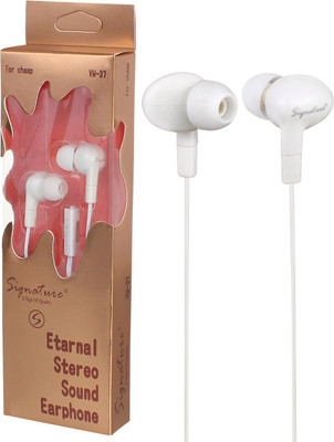 

Signature VM-37 Trendy Headphone(White, In the Ear)