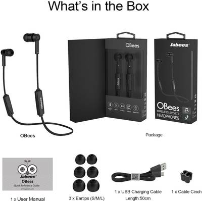 Jabees Obees Stereo Dynamic Wireless bluetooth Headphones