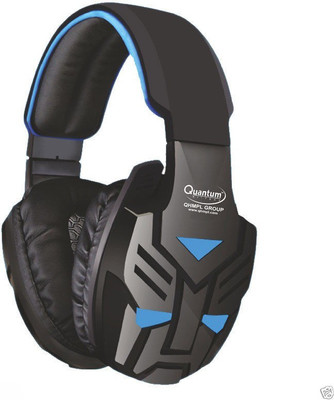 

Quantum QHM855 Headphone(White, Light Blue, On the Ear), Light blue;white
