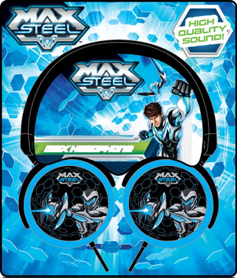 

Max Steel Headphones Headphone(Black, On the Ear)