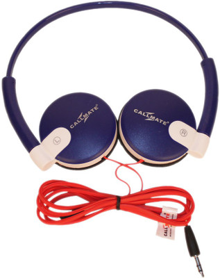 

Callmate Headset Walkmen With Mic Wired Headset with Mic(Black, On the Ear)