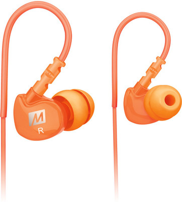 

MEE Audio M6-OG Headphone(Orange, In the Ear)