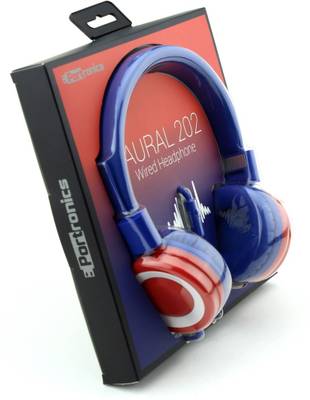Portronics POR-672 Aural 202 Wired Stereo Headphones