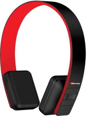 Portronics POR-607 Muffs XT Red Stereo bluetooth Headphones