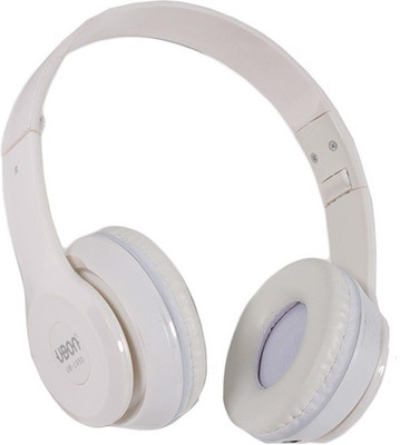 

Ubon WIRELES BLUETOTH HEADPHONE WITH CARD SUPPORT Headphone(White, On the Ear)